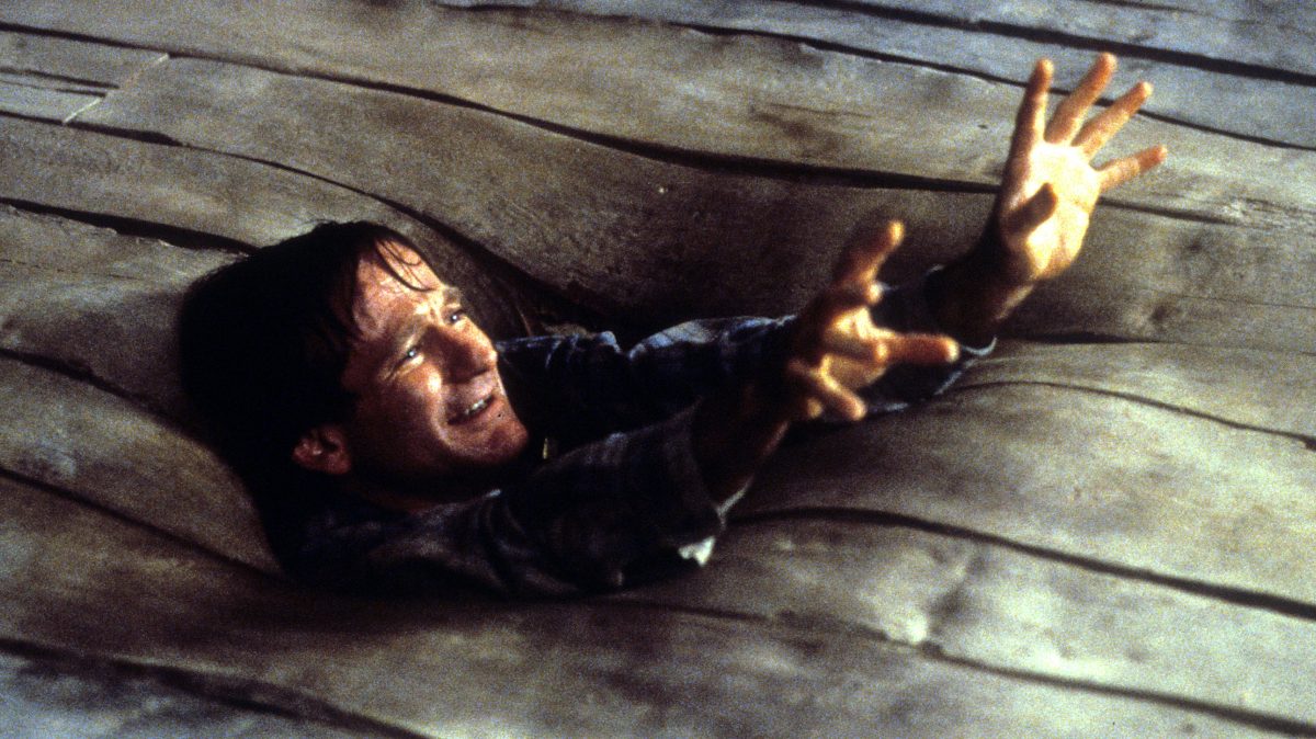 Robin Williams in 'Jumanji' (1995).