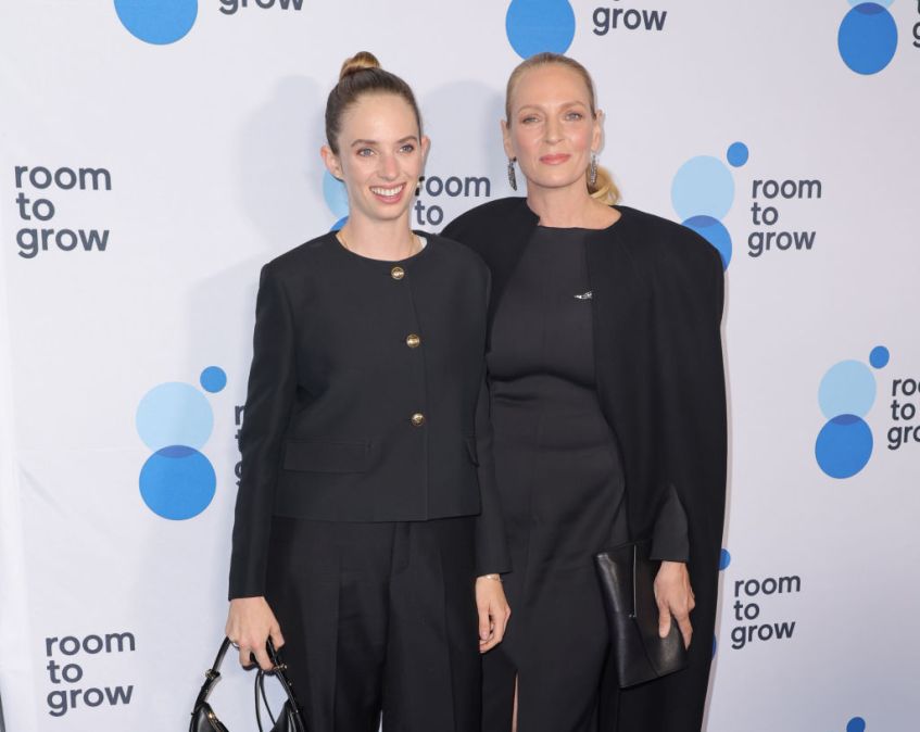 Maya Hawke and Uma Thurman attend Room To Grow 25th Anniversary gala