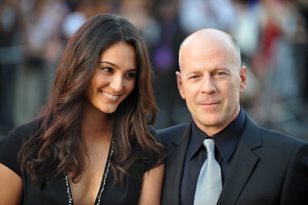 Bruce Willis and his wife Emma Heming 