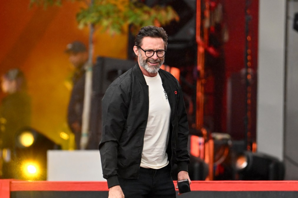 Hugh Jackman appears onstage 