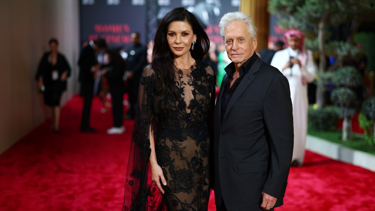Catherine Zeta-Jones & Michael Douglas