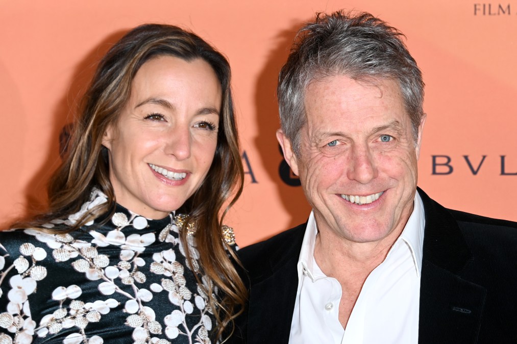 Anna Elisabet Eberstein and Hugh Grant