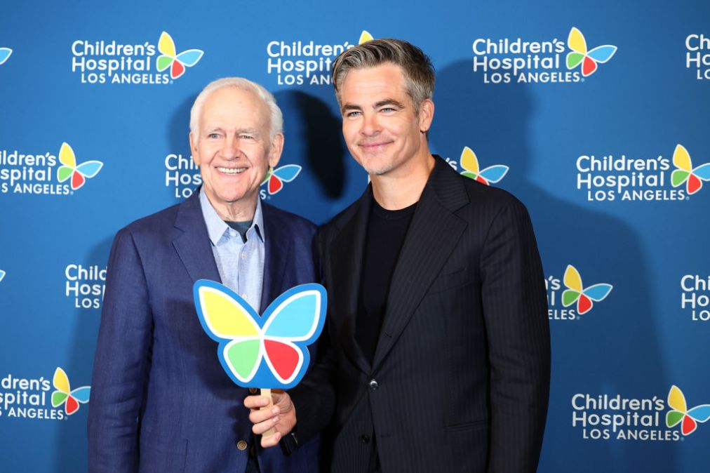 Robert Pine and Chris Pine attend the 10th Annual Children's Hospital Los Angeles Make March Matter Kick-Off