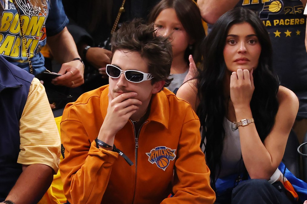 Timothee Chalamet and Kylie Jenner 