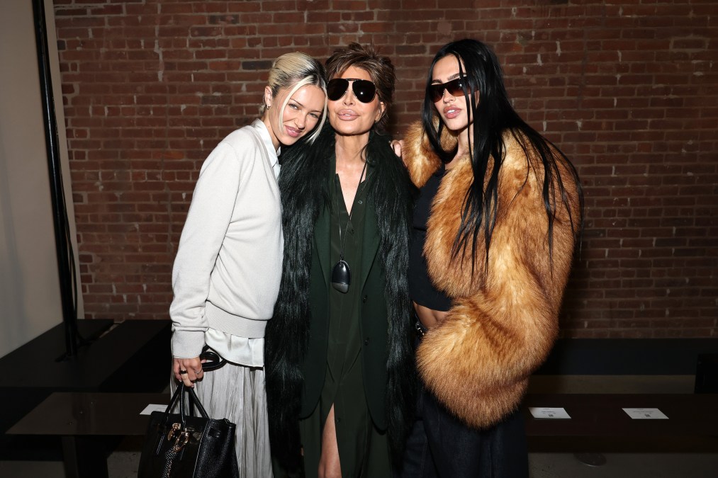 Delilah Belle Hamlin, Lisa Rinna and Amelia Gray Hamlin 