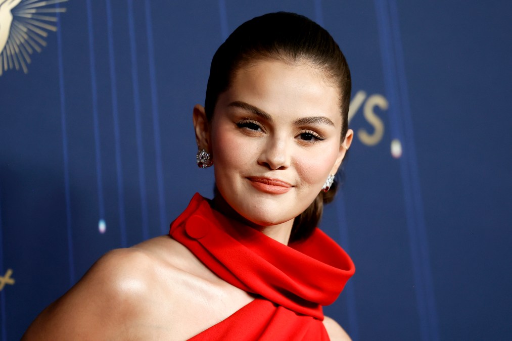 Selena Gomez attends the 77th Primetime Emmy Awards