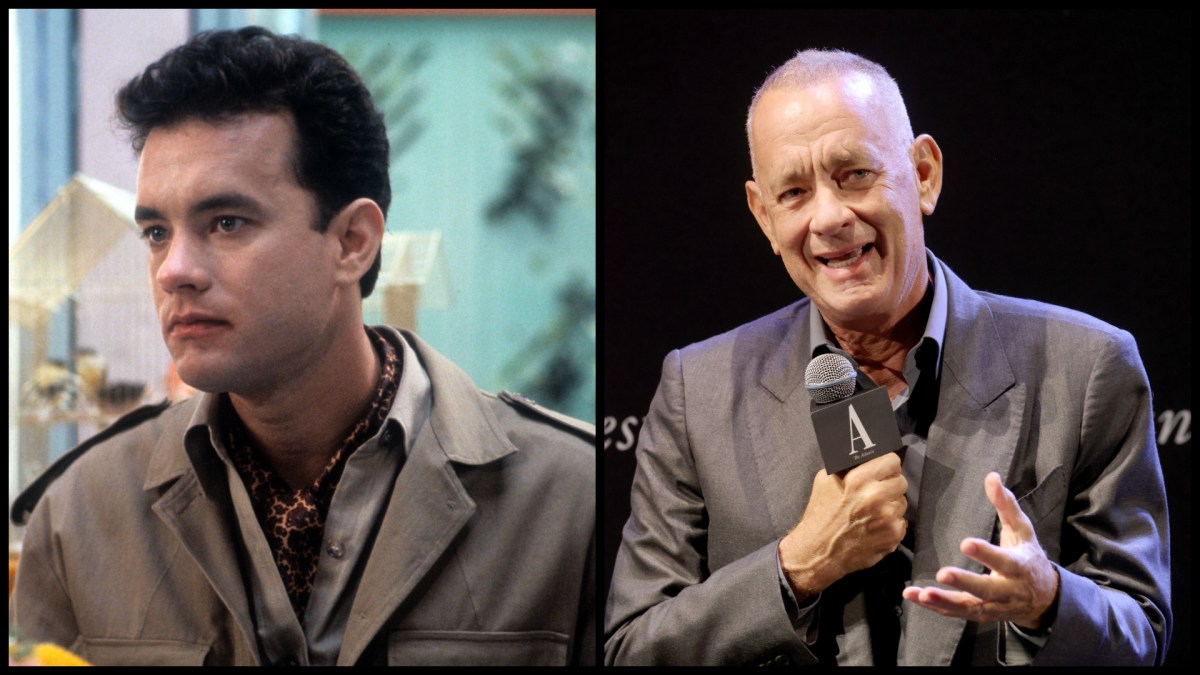 Tom Hanks: Then & Now