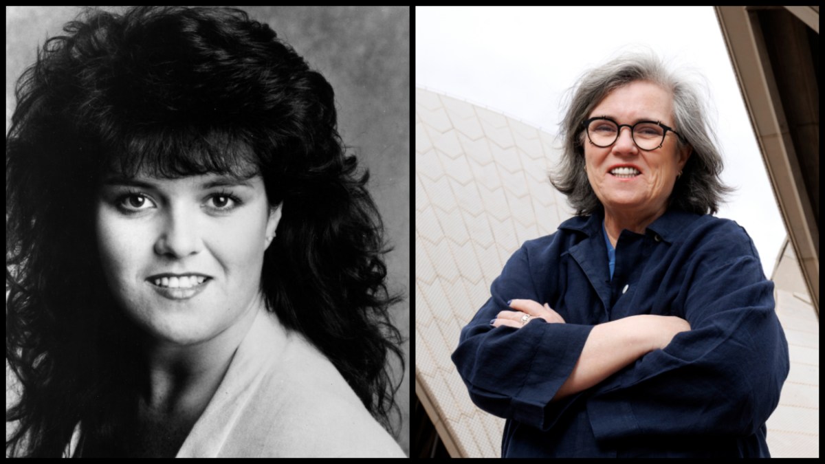 Rosie O'Donnell&mdash; then and Now