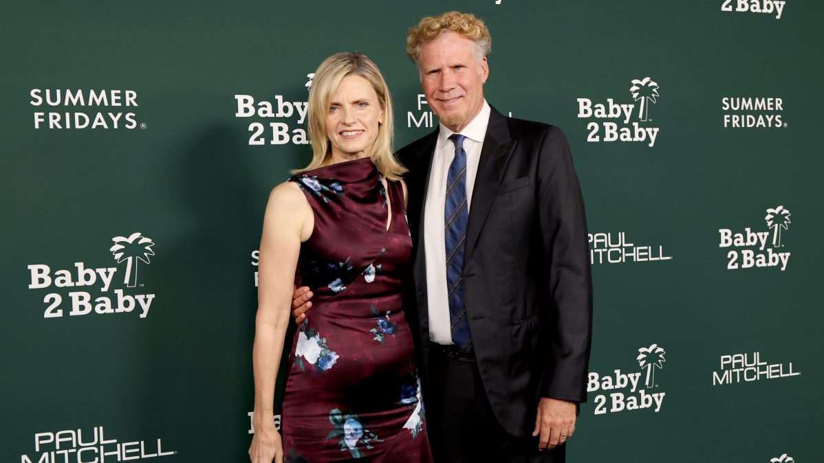 Viveca Paulin and Will Ferrell in 2025.