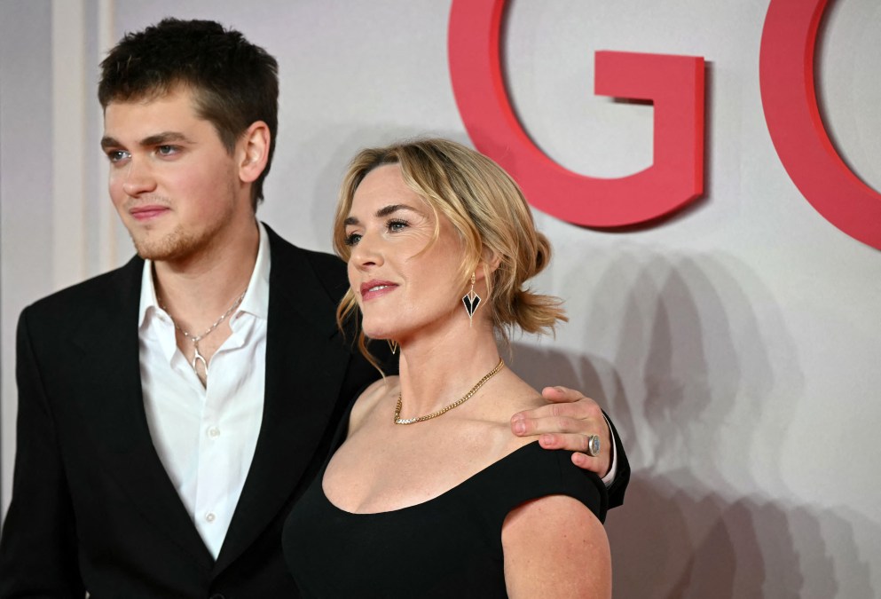 Kate Winslet and Joe Anders 