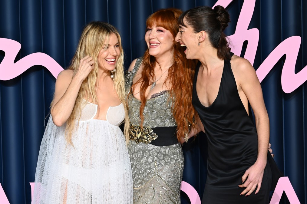 Sienna Miller Charlotte Tilbury 2025 Fashion Awards