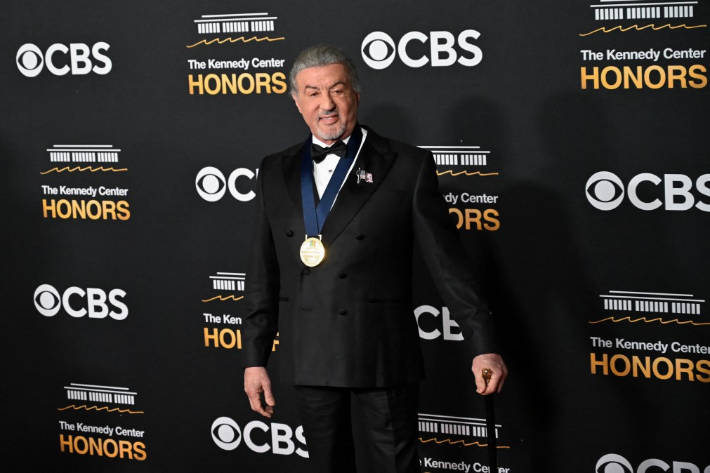 US actor and Kennedy Center Honoree Sylvester Stallone