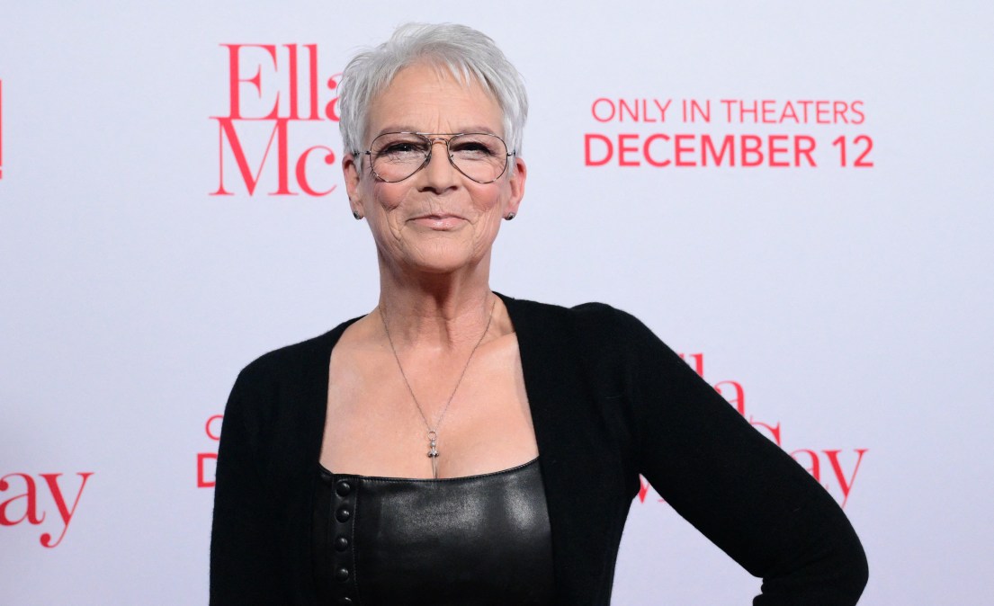 US actress Jamie Lee Curtis attends the world premiere of 20th Century Studios' "Ella McCay"
