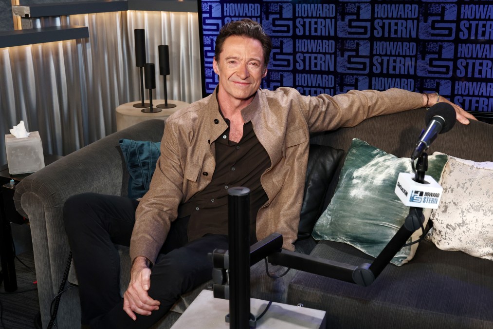 Hugh Jackman Appears On SiriusXM's 'The Howard Stern Show'