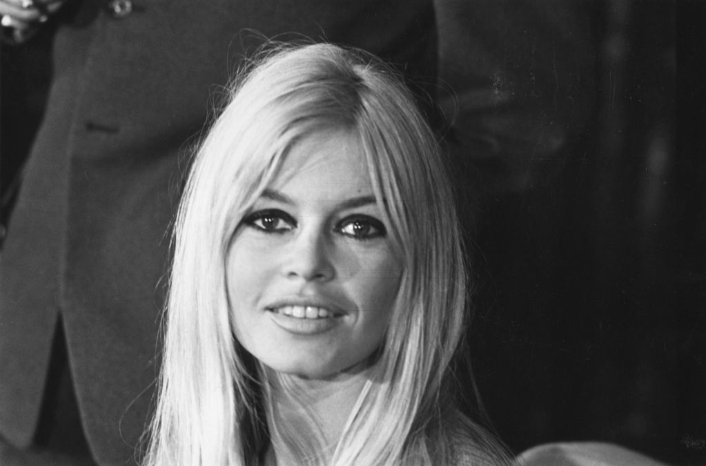Brigitte Bardot smiling