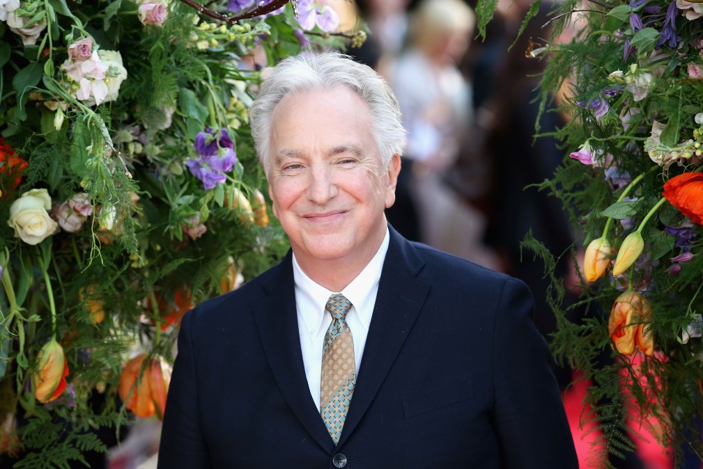 Alan Rickman in 2015.