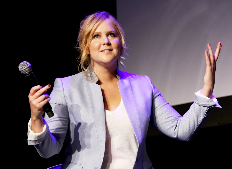 Actress Amy Schumer speaks at Tribeca Talks