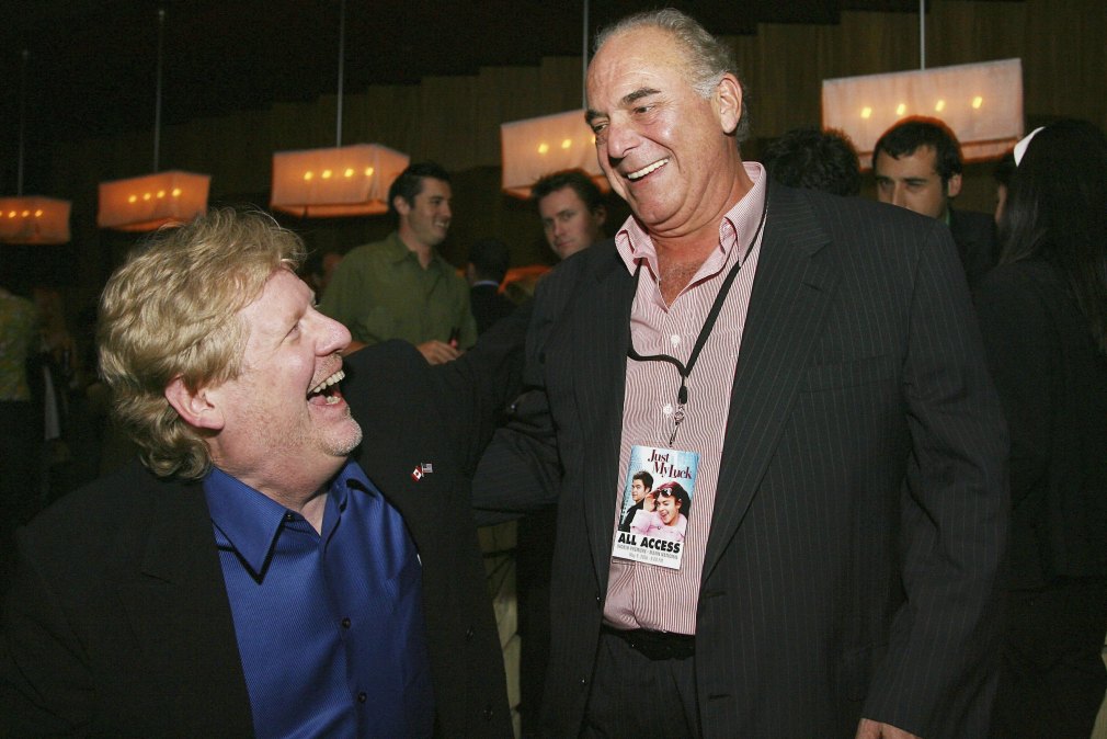 Director Donald Petrie and New Regency's David Matalon talking