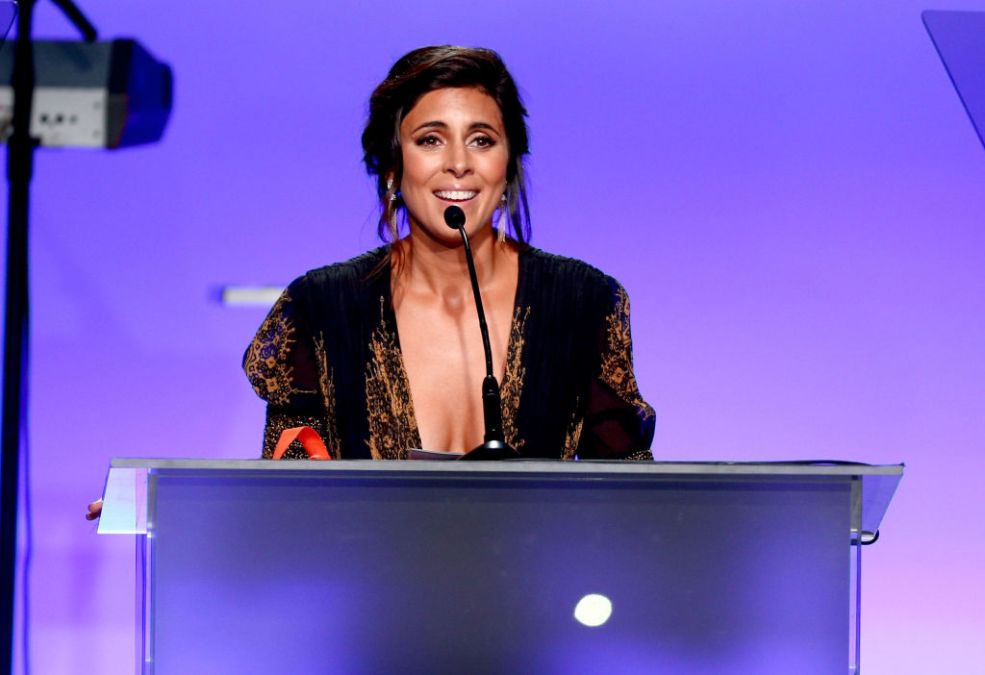 Jamie-Lynn Sigler speaks onstage during the 24th Annual Race To Erase MS Gala