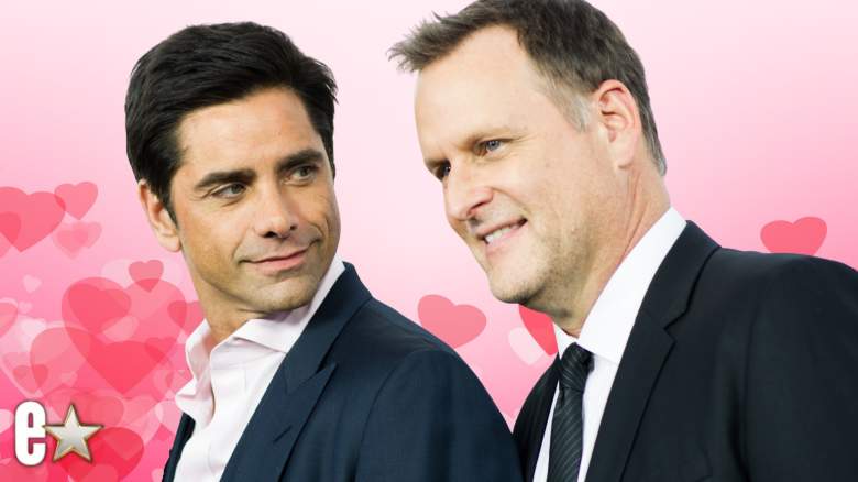 John Stamos and Dave Coulier pose for a photo