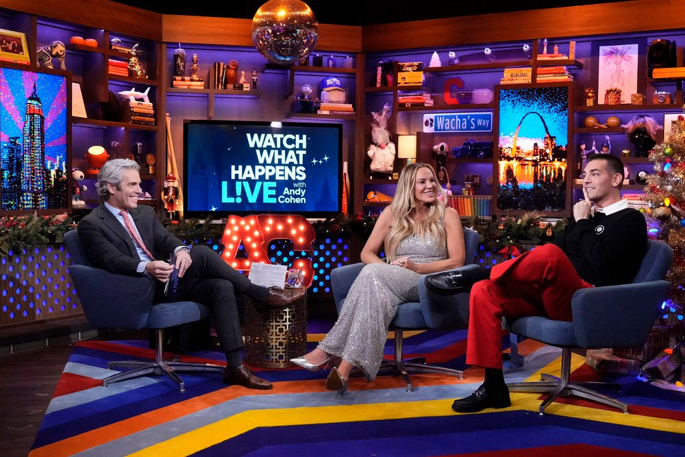 Andy Cohen, Heather Gay, Matt Rogers