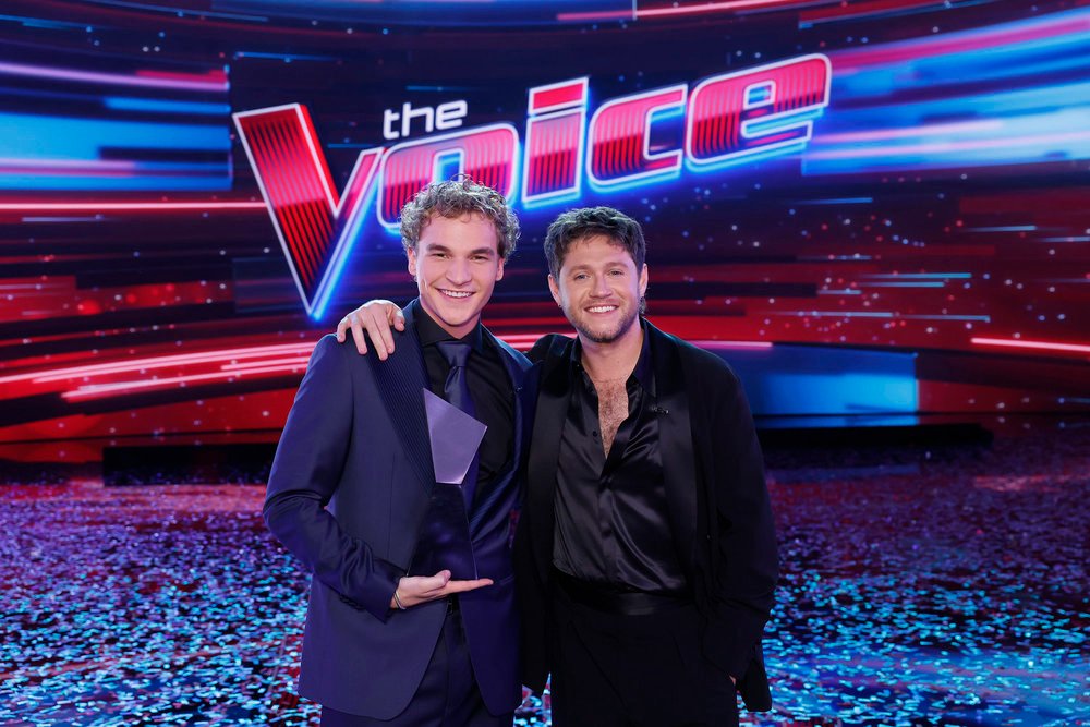 Aiden Ross and Niall Horan