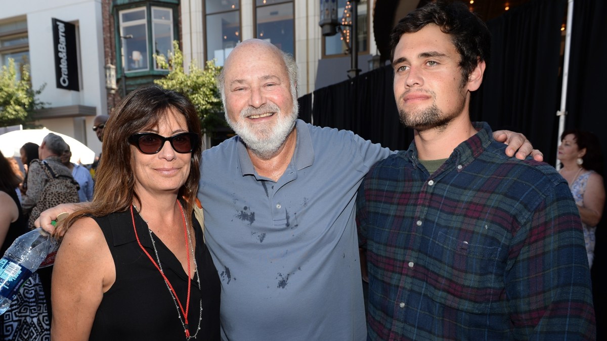 Michele Singer, Rob Reiner and their son Nick Reiner