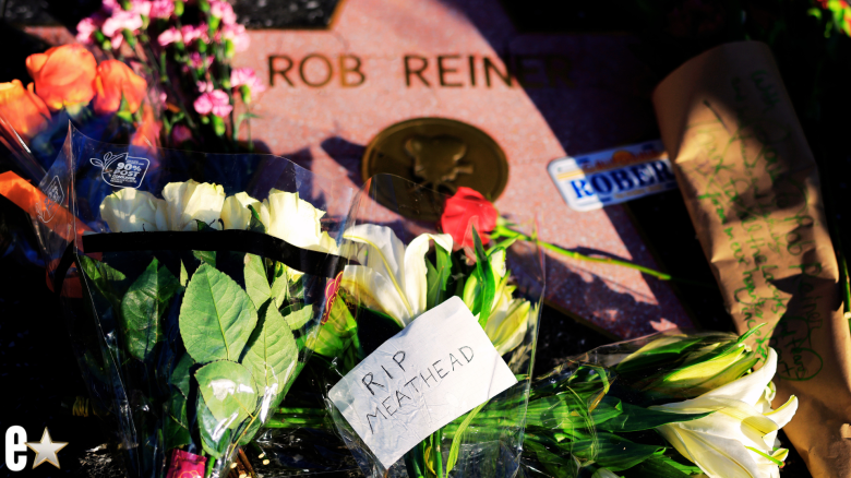 Rob Reiner Honored With Memorial Flowers