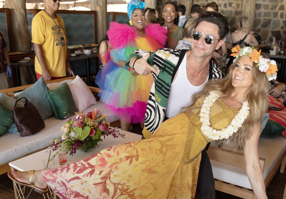 Sasha Farber dips Carrie Underwood