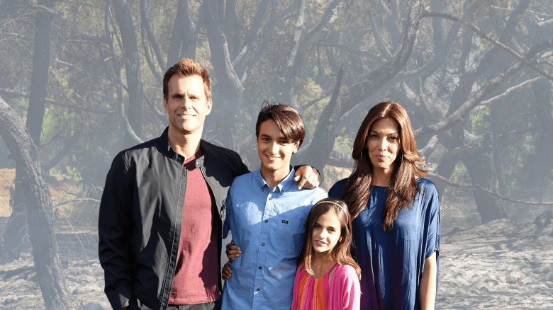 Cameron Mathison Family