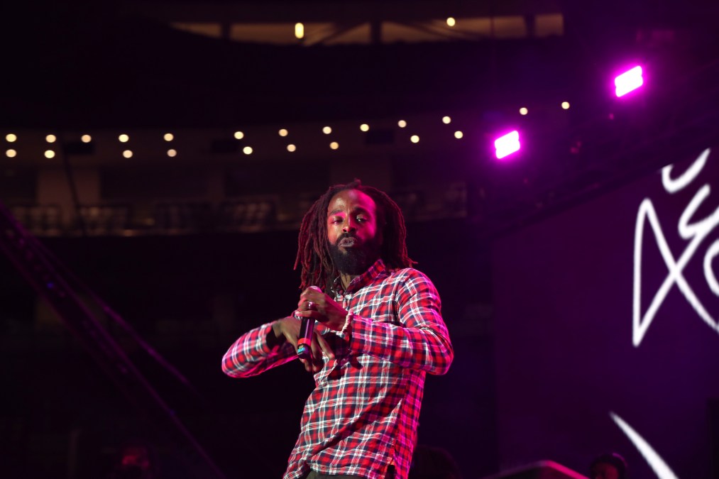 John Forte performs onstage during the 2022 Essence Festival of Culture 