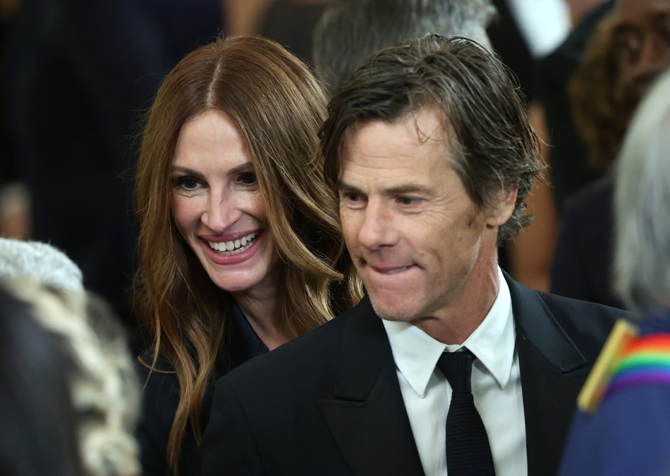 Julia Roberts and Daniel Moder