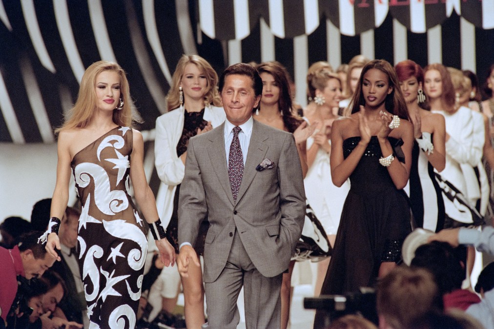Italian fashion designer Valentino