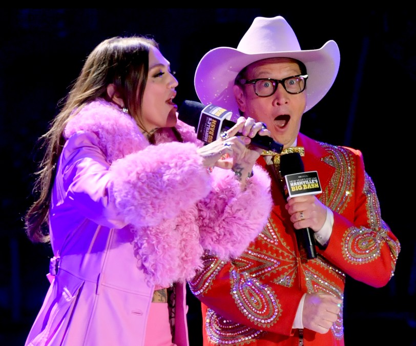 Elle King and Rob Schneider