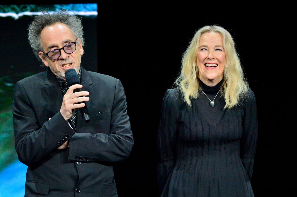 Tim Burton and Catherine O'Hara