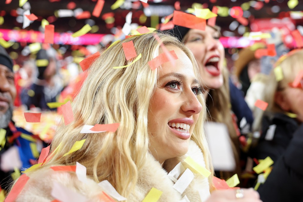 Brittany Mahomes smiling