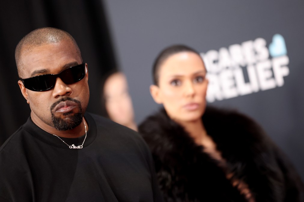 Kanye West
and Bianca Censori 