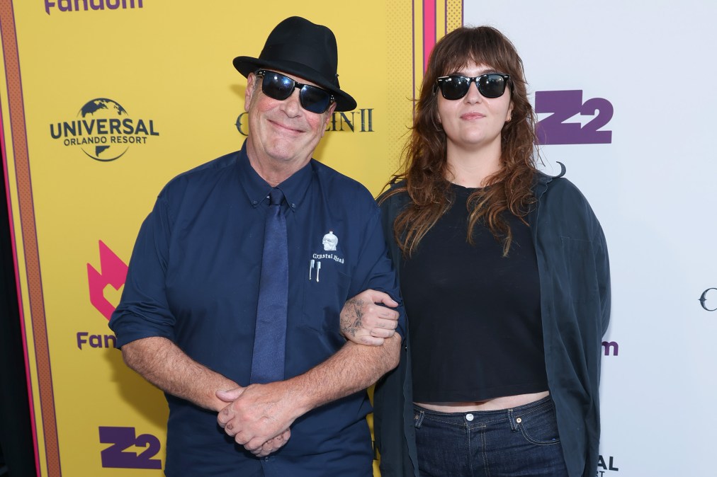 Dan Aykroyd with his daughter, Stella, in 2025.