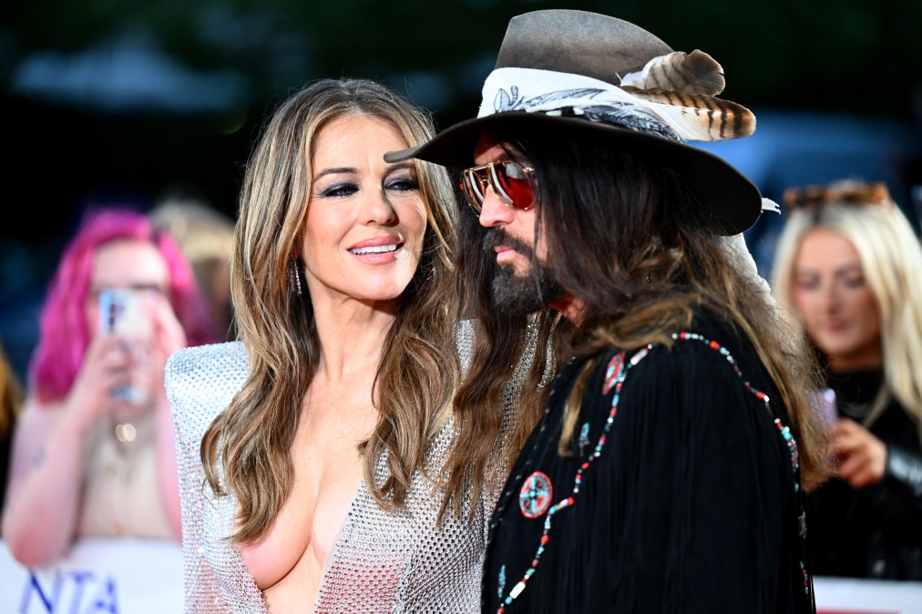 Billy Ray Cyrus and Elizabeth Hurley