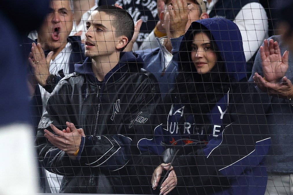 Timoth&eacute;e Chalamet and Kylie Jenner.