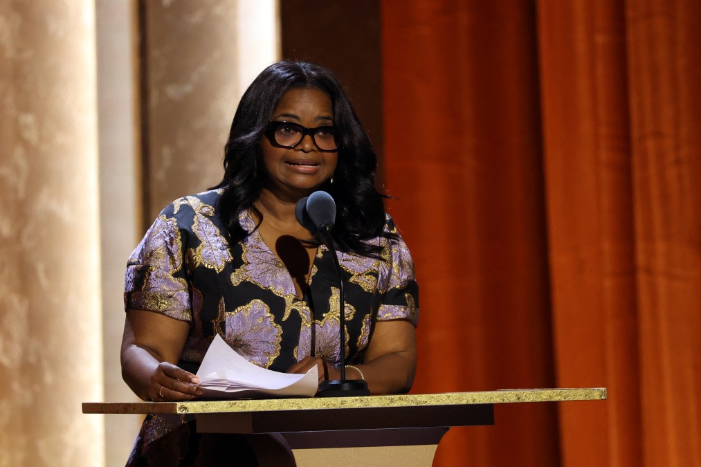 US actress Octavia Spencer speaks during the 16th Governors Awards