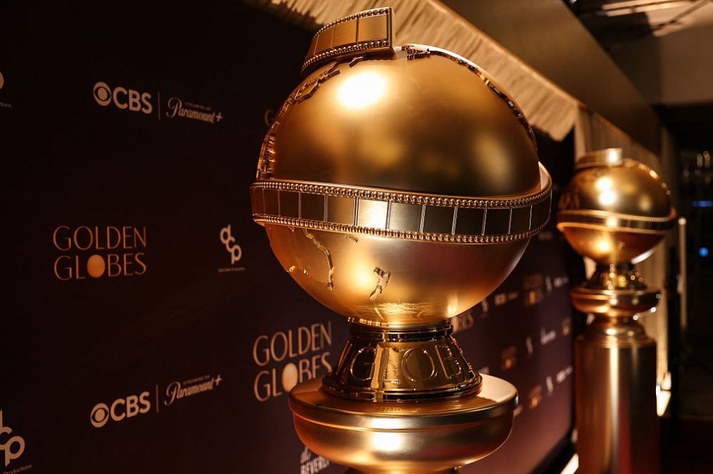 Oversized Golden Globe Award