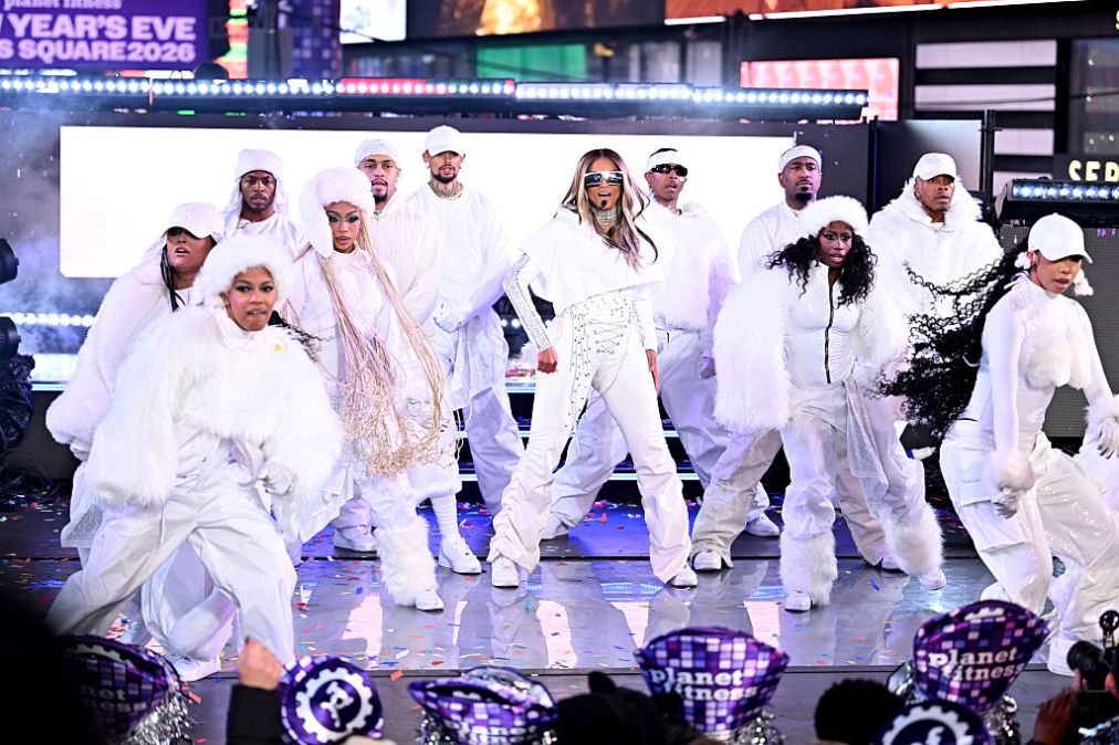 Ciara performs during the Times Square New Year's Eve 2026 Celebration