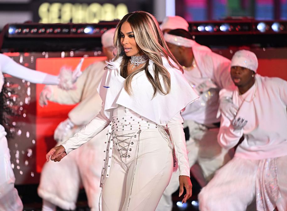 Ciara performs during the Times Square New Year's Eve 2026 Celebration