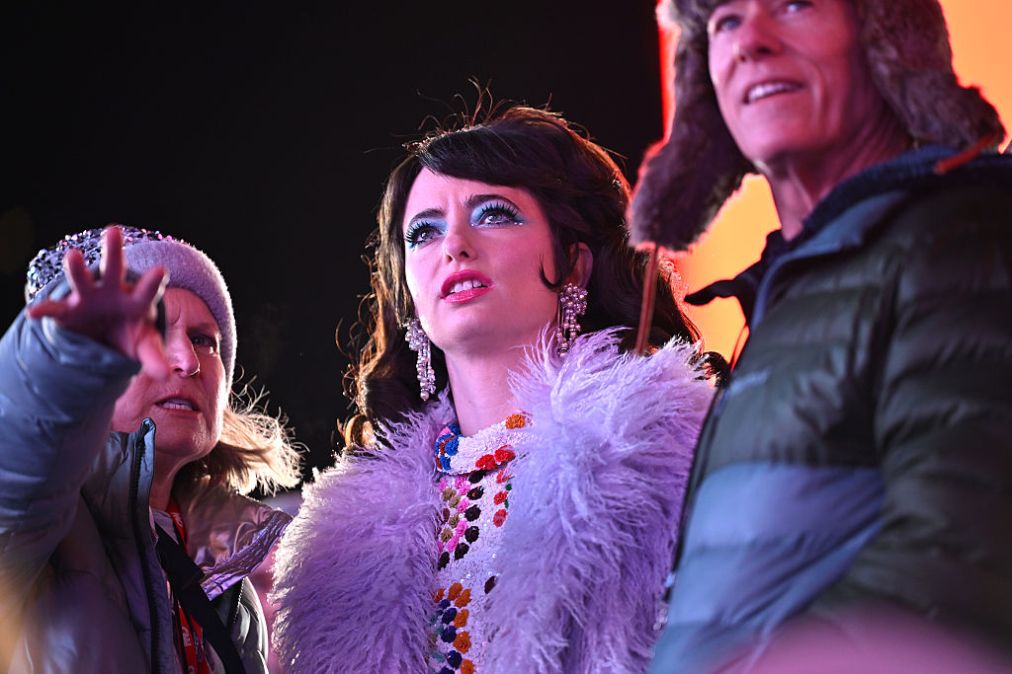 Sarah Sherman attends the Times Square New Year's Eve 2026 Celebration