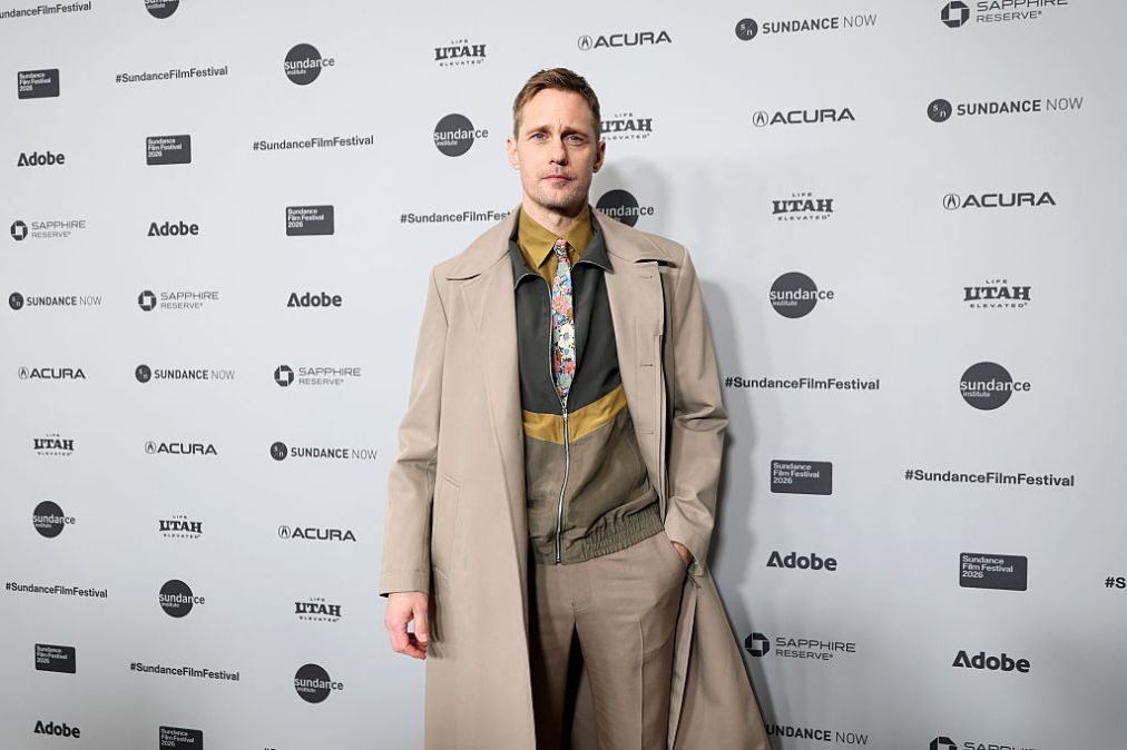 Alexander Skarsgård attends "The Moment" Premiere during the 2026 Sundance Film Festival