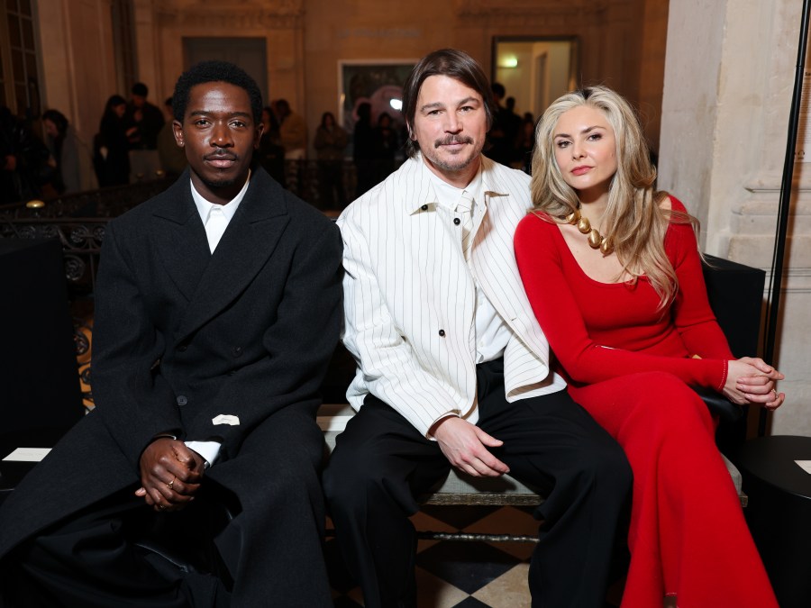 Damson Idris, Josh Hartnett and Tamsin Egerton