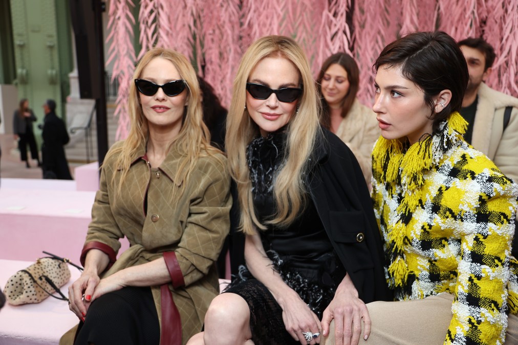 Vanessa Paradis, Nicole Kidman, and Gracie Abrams attend the Chanel Haute Couture Week
