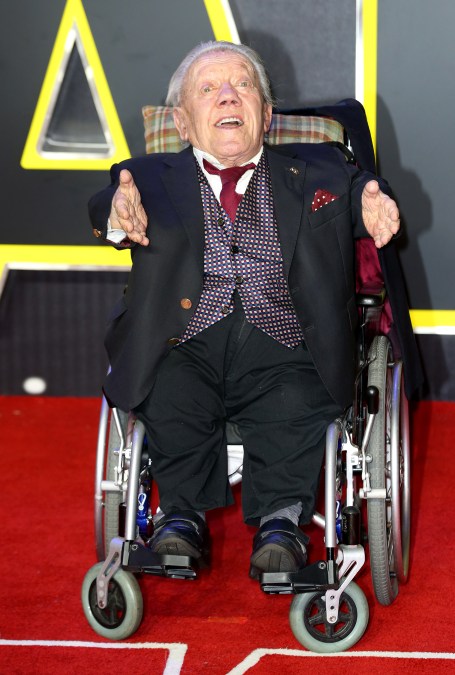Kenny Baker in 2015.