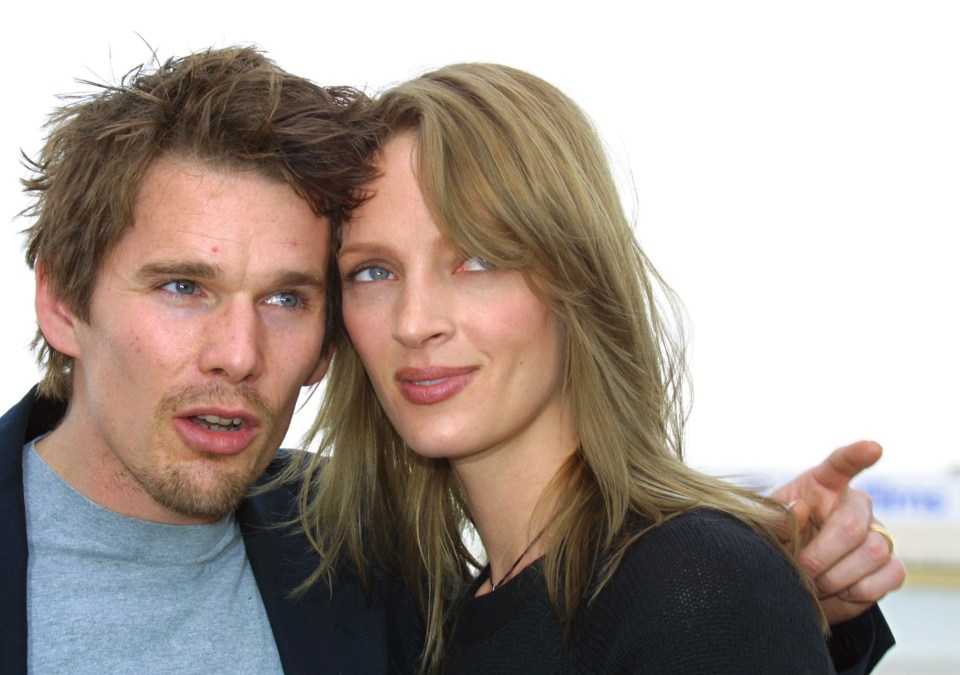 Ethan Hawke and Uma Thurman